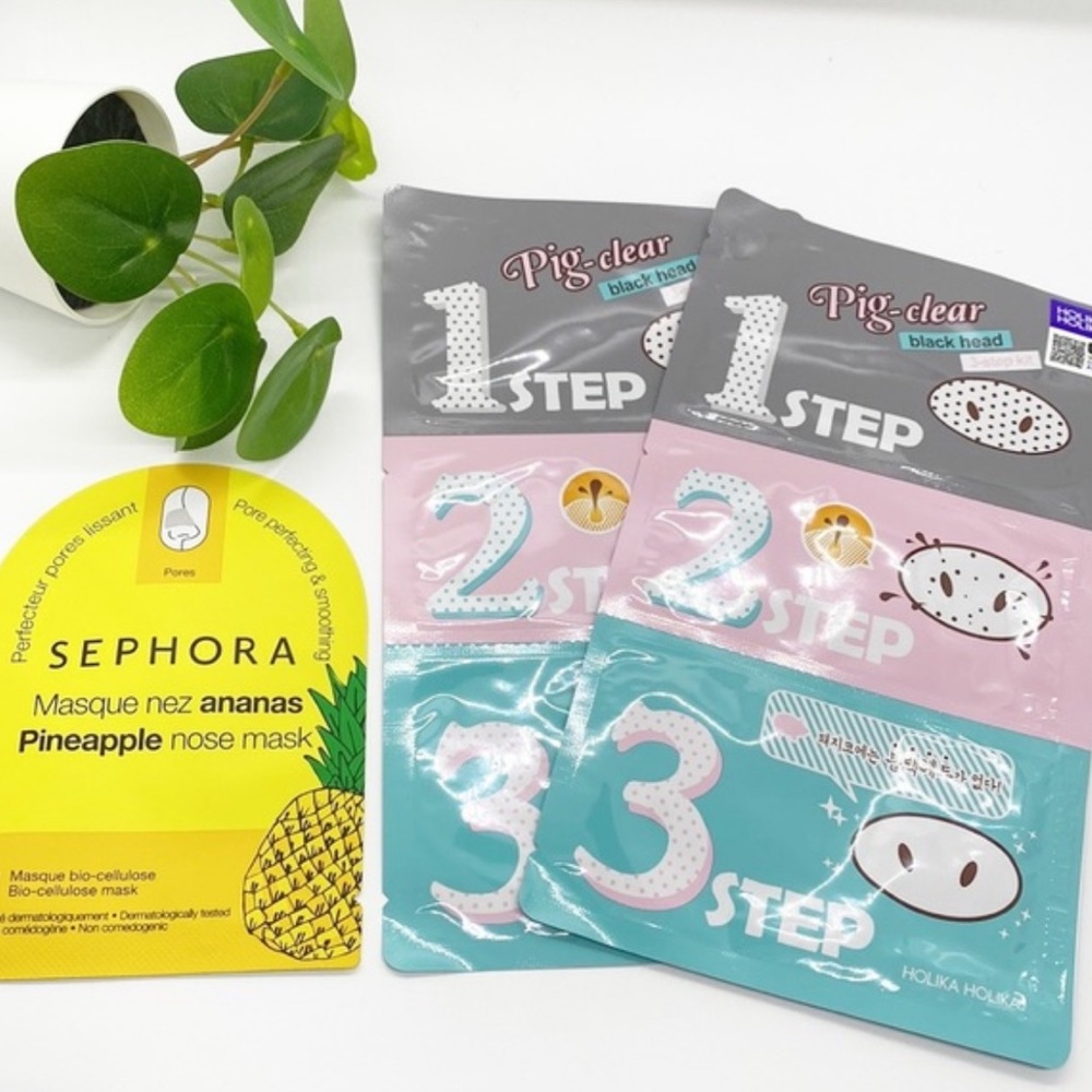 Sephora Masks + Holika Holika Nose Masks